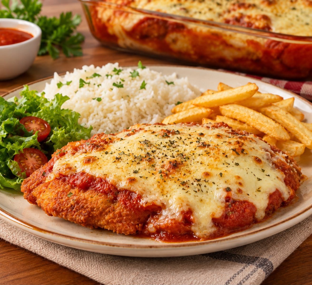 Frango a parmegiana fácil