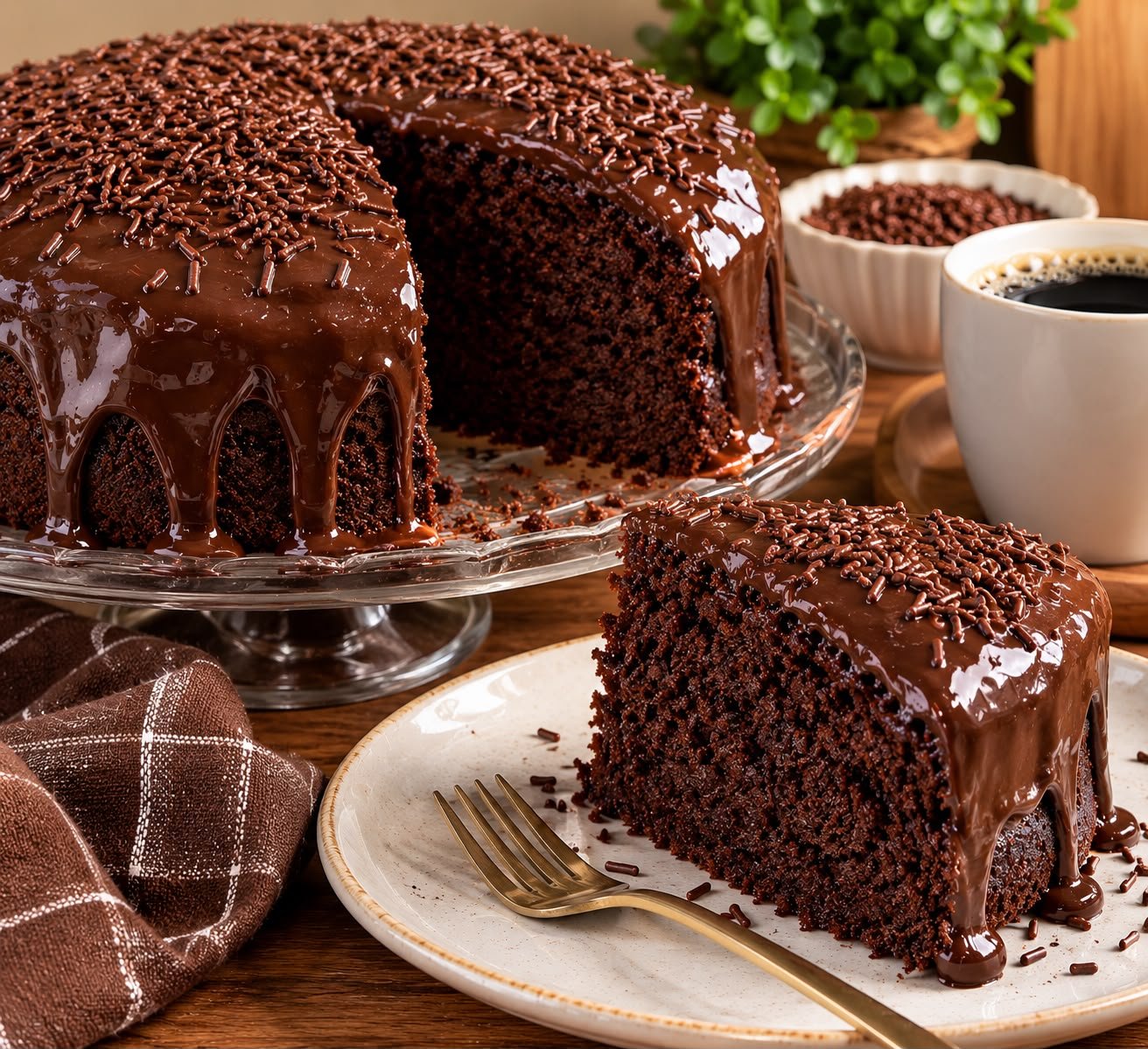 Bolo de chocolate