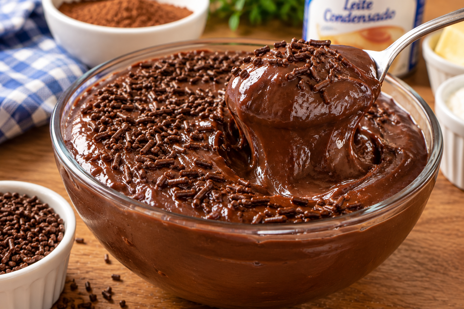 brigadeiro de colher