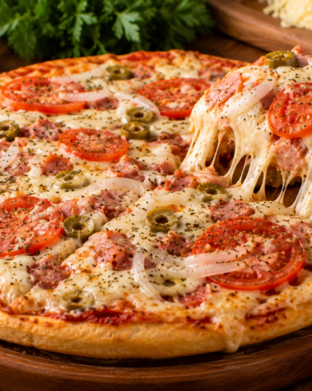 Pizza de Liquidificador