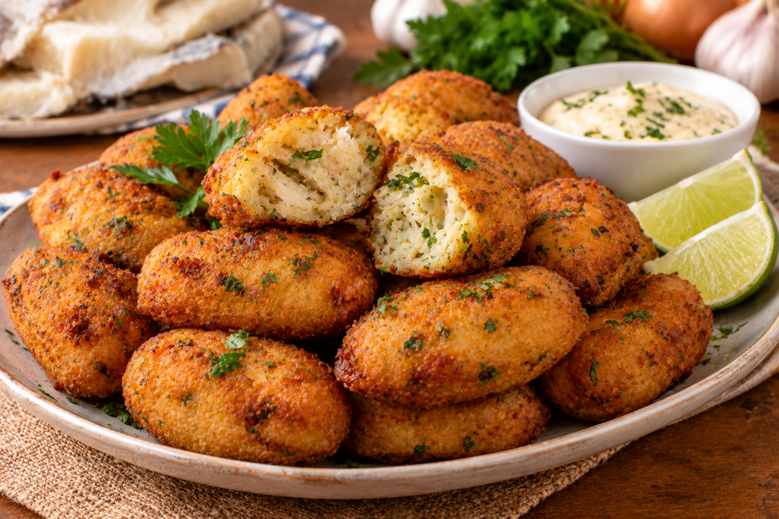 Bolinho de bacalhau