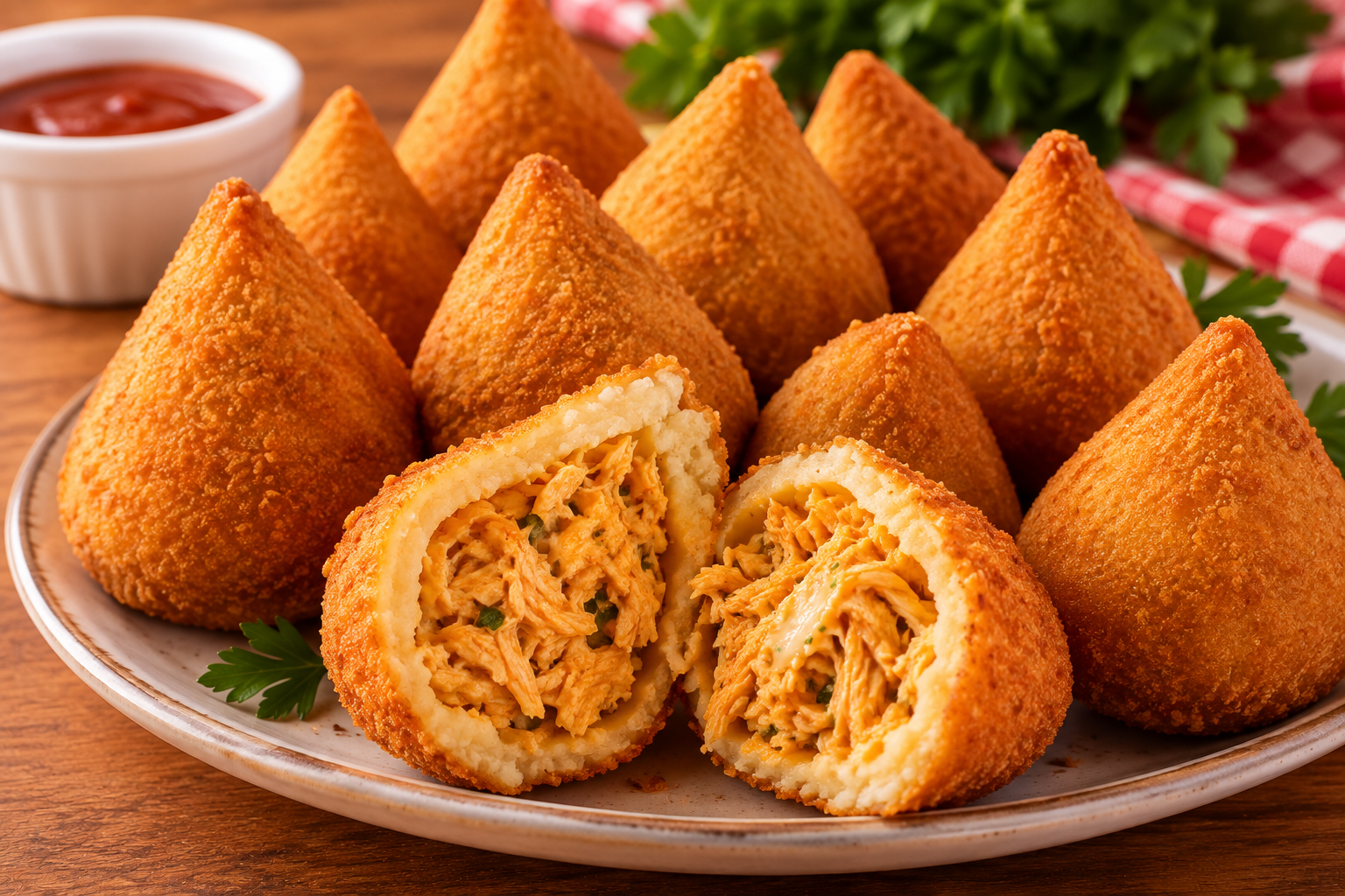 coxinha de frango