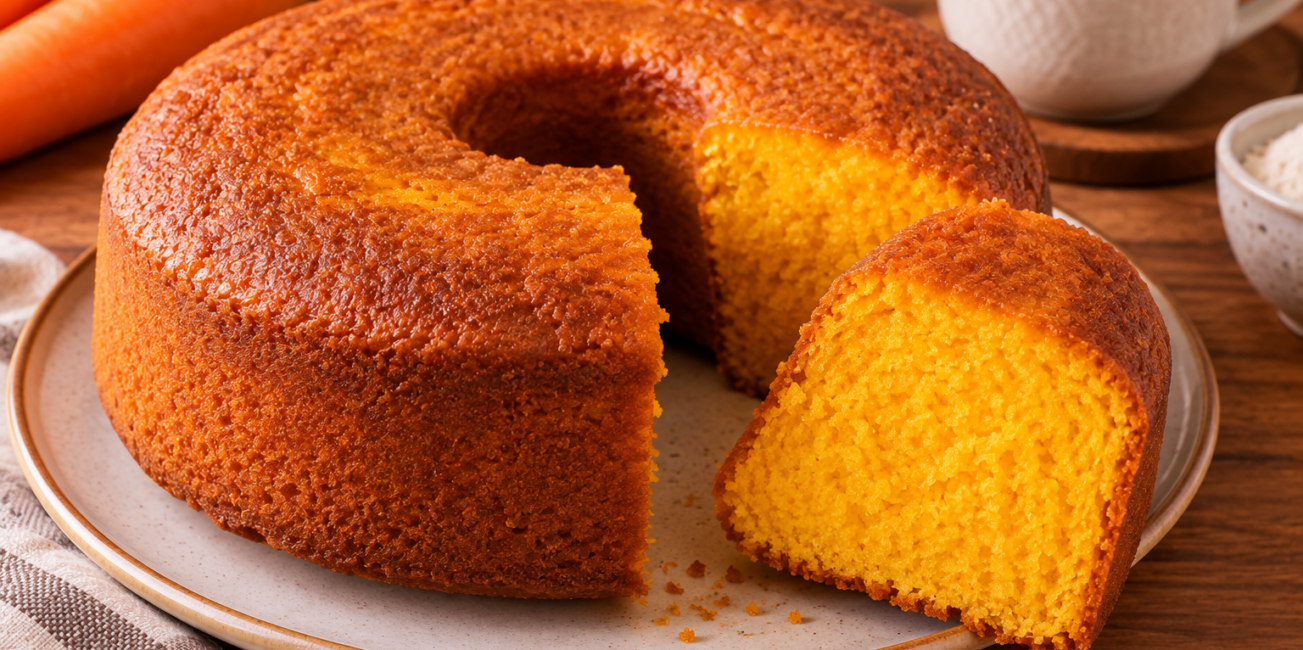 bolo de cenoura