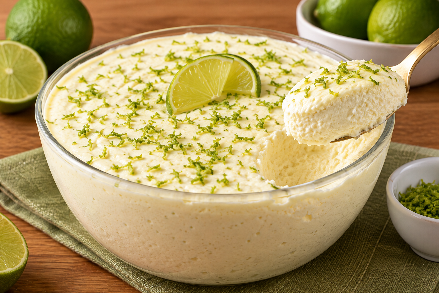 mousse de limão
