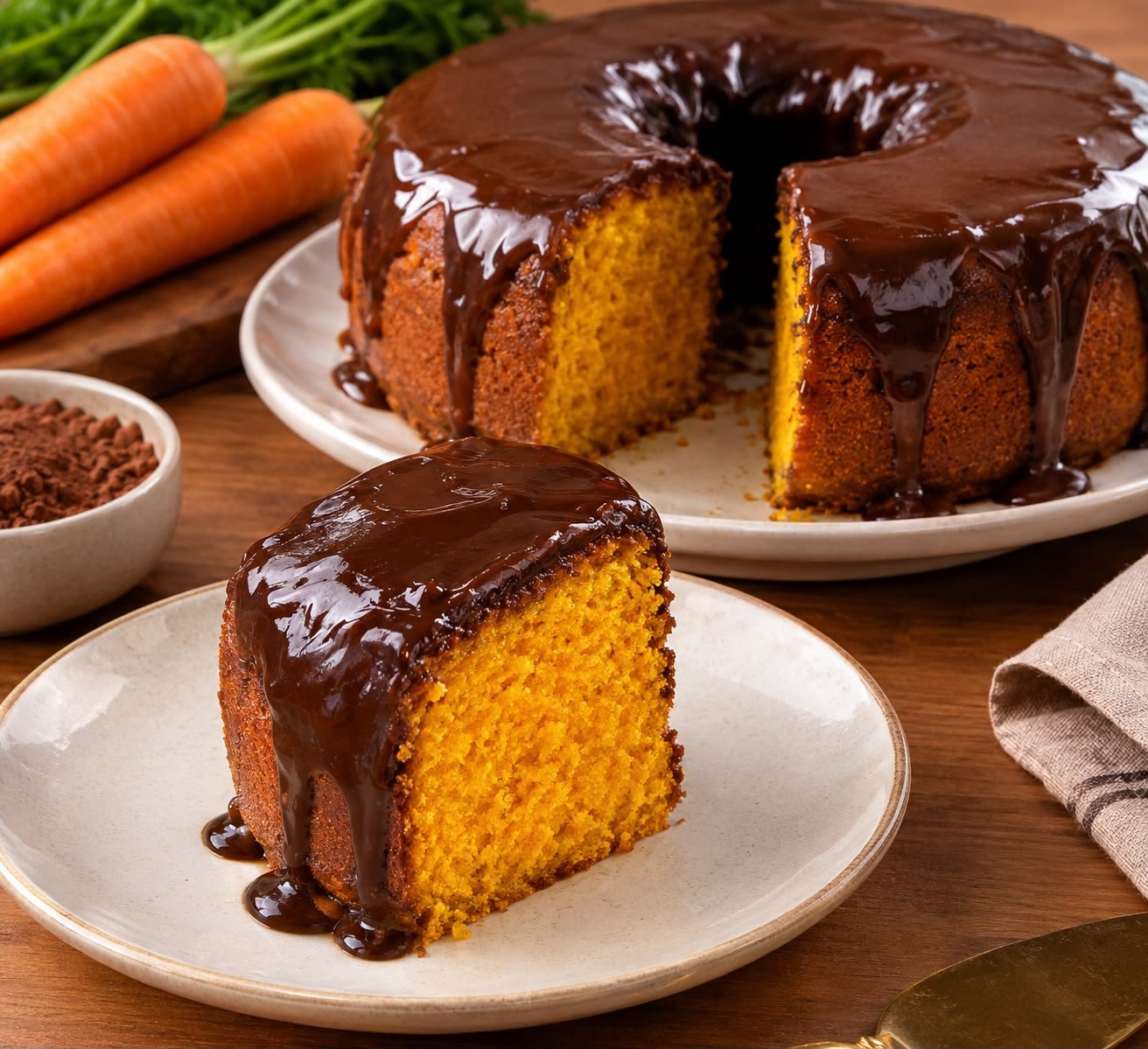 Bolo de cenoura